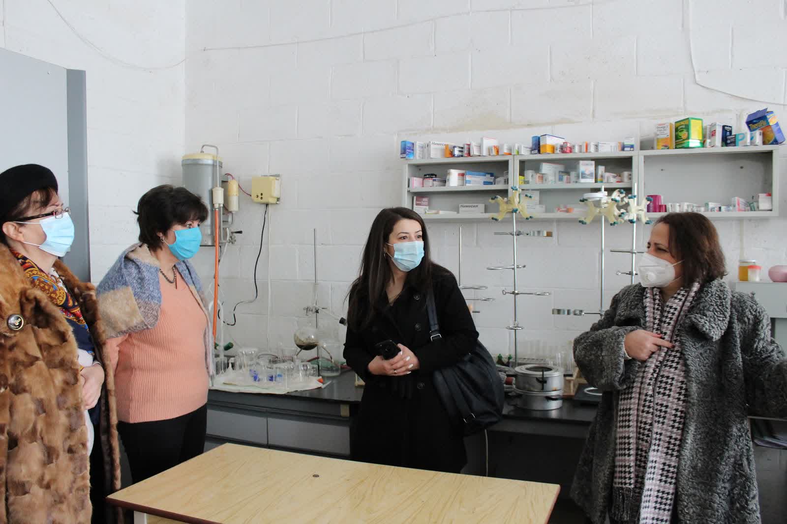 People at Gyumri Breeding Station