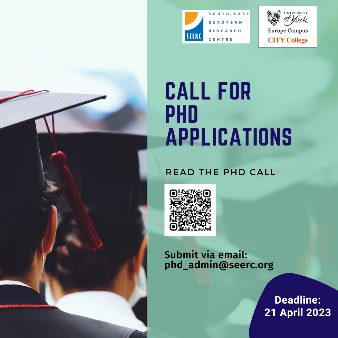 CALL FOR PhD APPLICATIONS 