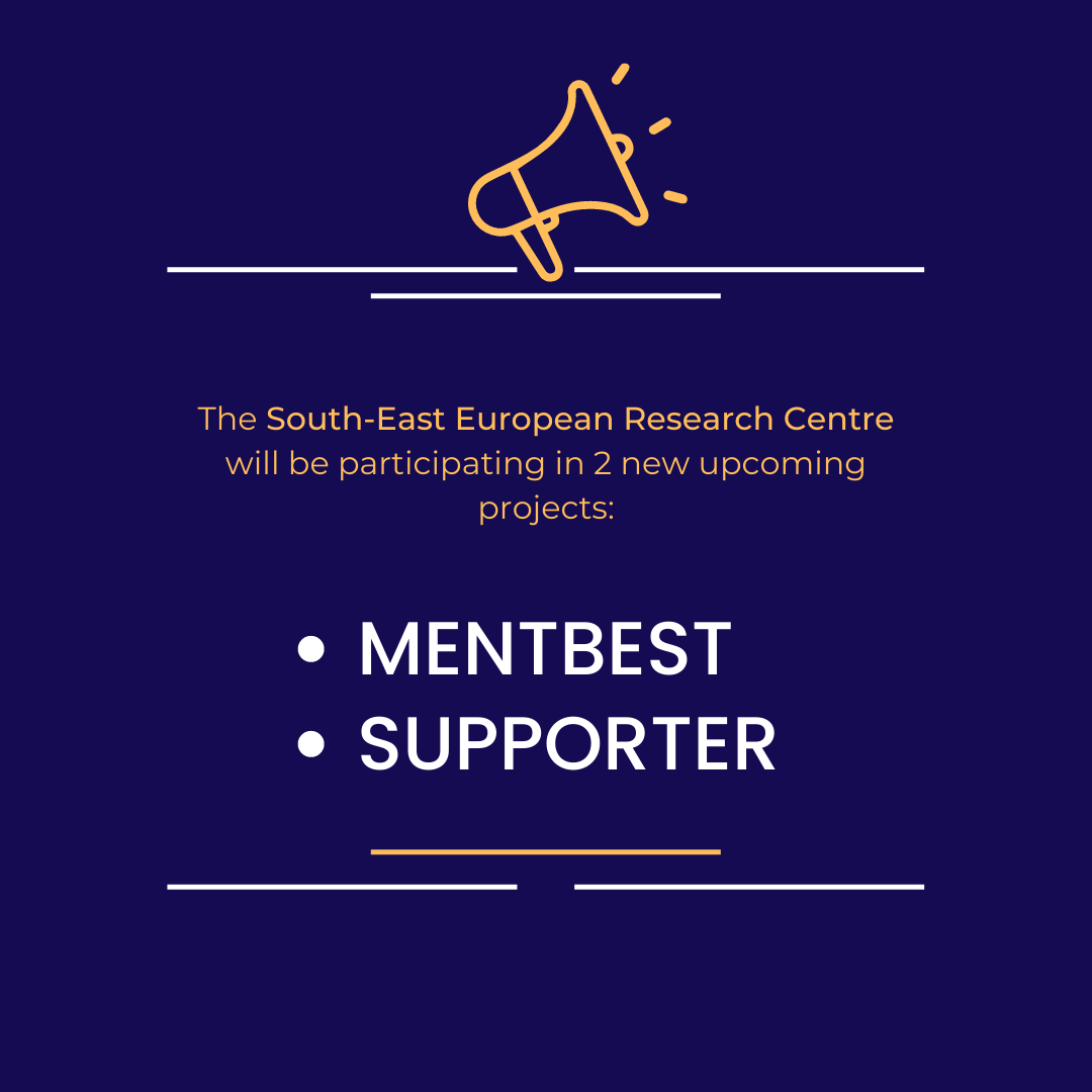 SEERC will be participating in 2 new EU projects: SUPPORTER and MENTBEST