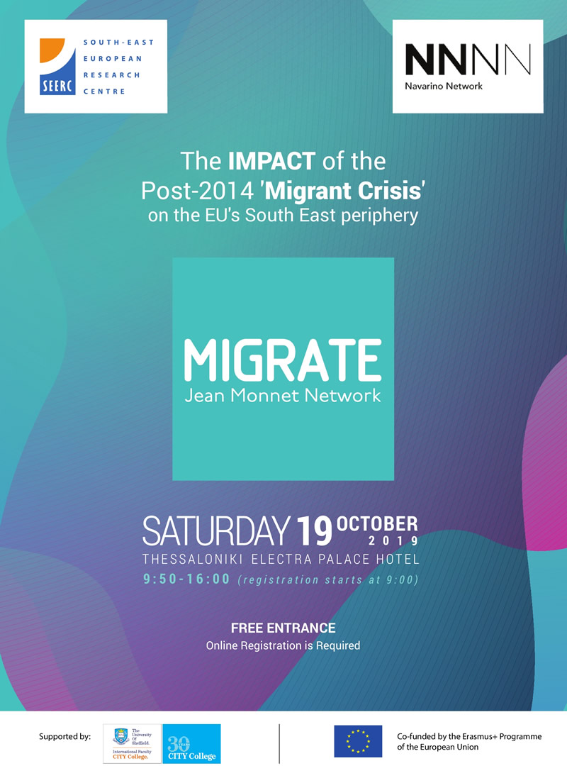 The IMPACT of the Post-2014 'Migrant Crisis' on the EU's South East Periphery